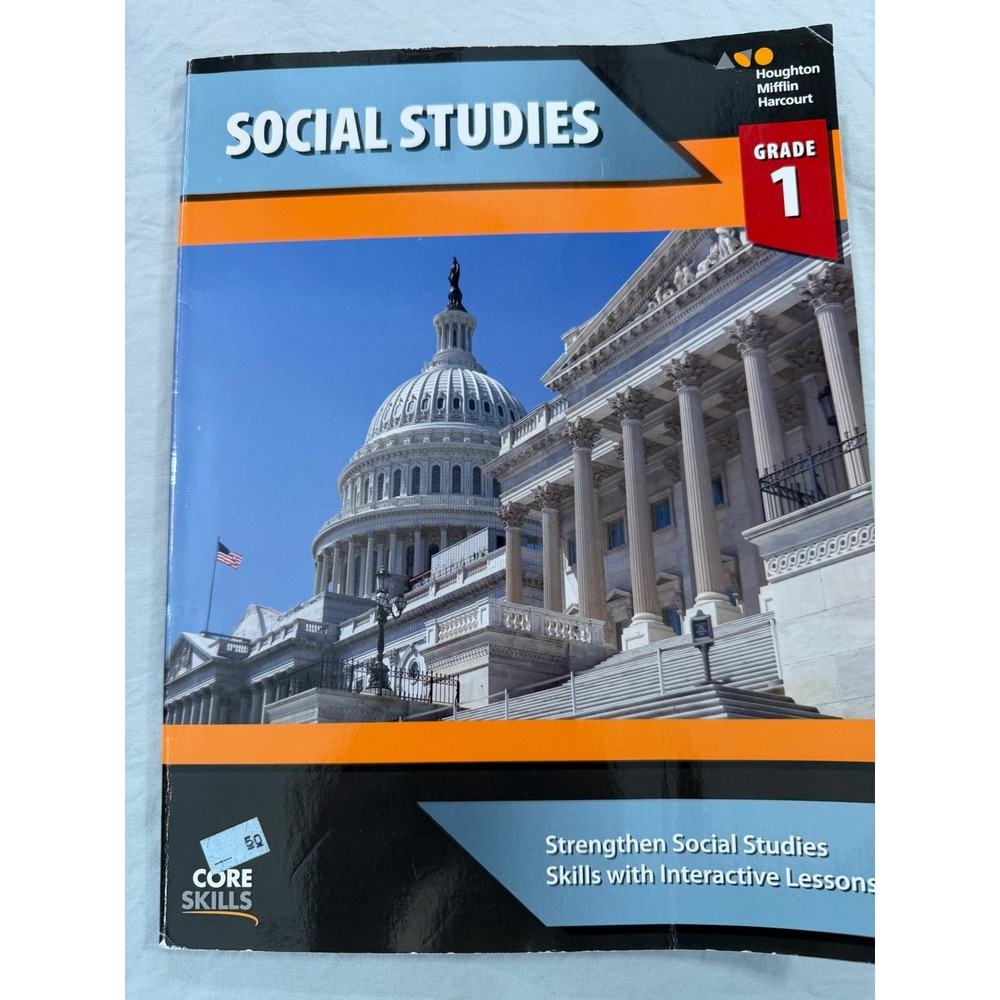 Houghton Mifflin Harcourt Core Skills Social Studies Grade 1 Workbook 2014